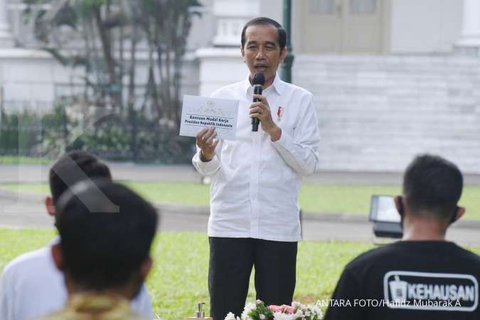 Minggu depan, Jokowi bagikan bantuan modal Rp 2,4 juta ke 9,1 juta pengusaha kecil