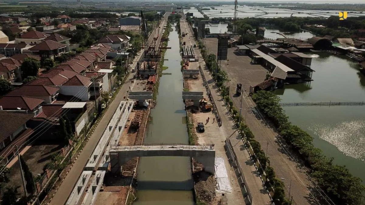 Proyek jalan layang akses Bandara Ahmad Yani Semarang ditargetkan rampung Agustus