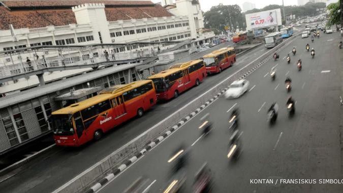 Sehari kemarin Transjakarta klaim rugi Rp 100 juta