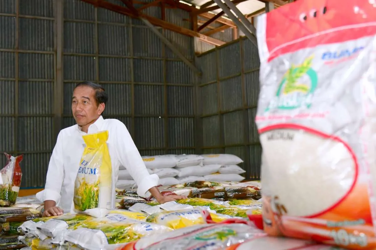Jokowi Minta Waspadai Kenaikan Harga Beras