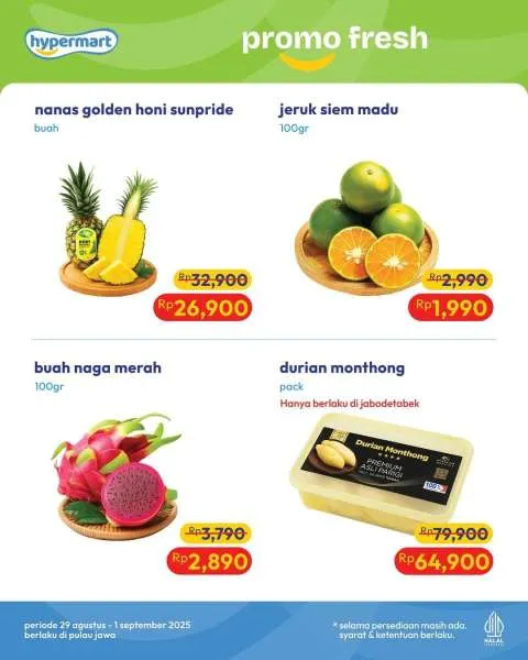Promo JSM Hypermart Hyper Diskon Weekend Periode 29 Agustus-1 September 2025