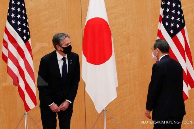 Menlu Jepang mengatakan Blinken berikan komitmen AS untuk membela Jepang
