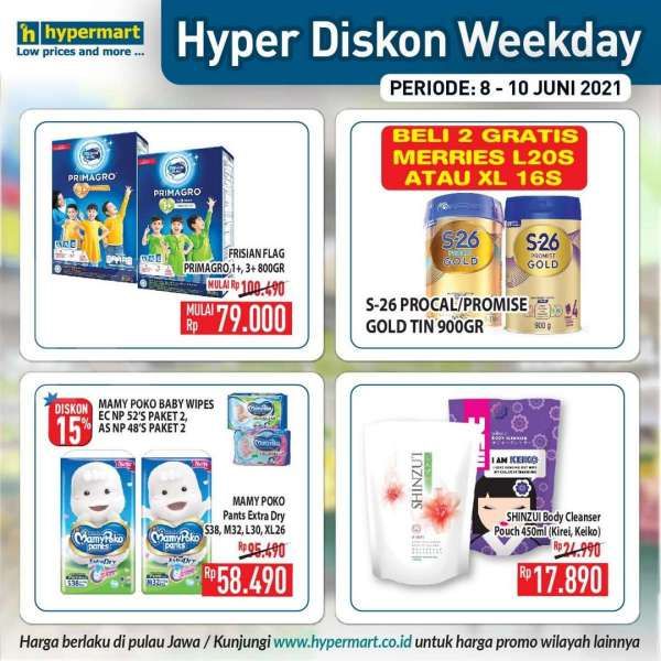 Promo Hypermart weekday 8-10 Juni 2021