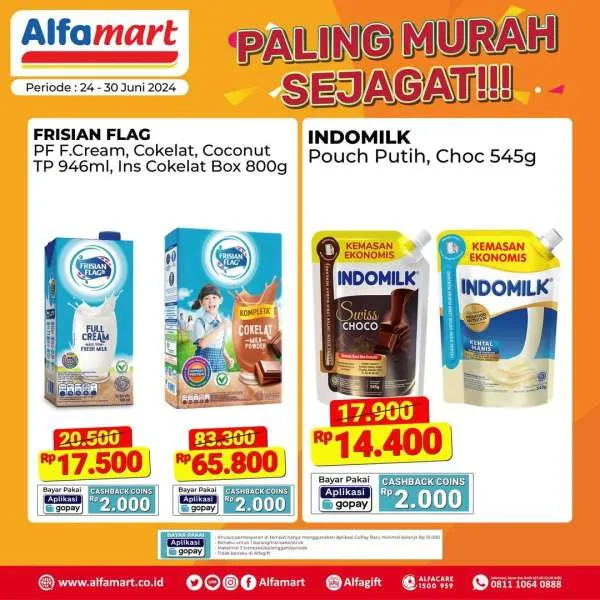 Promo Alfamart Paling Murah Sejagat Periode 24-30 Juni 2024