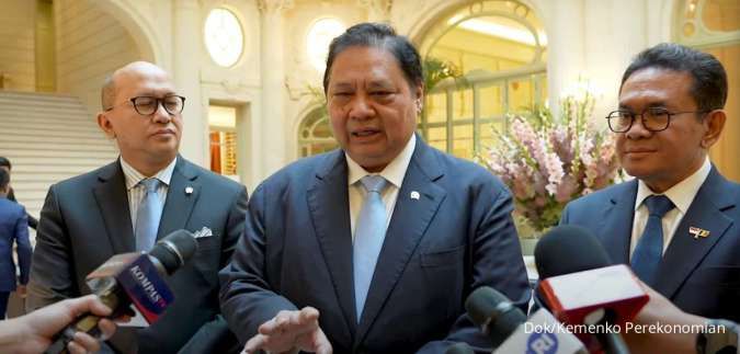 Airlangga Tegaskan Indonesia Tak Terkena Tambahan Tarif 10% dari AS