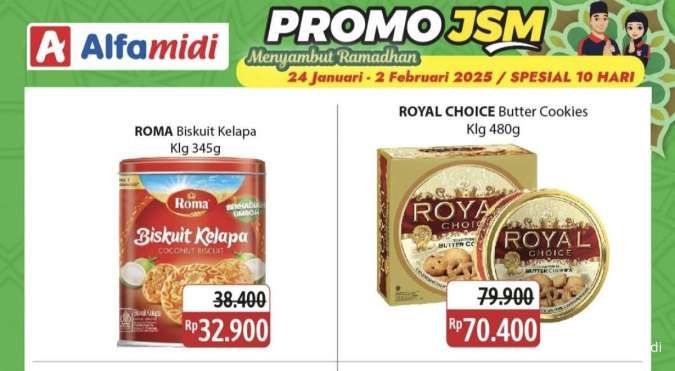 Katalog Promo JSM Alfamidi Hanya 10 Hari Periode 24 Januari-2 Februari 2025