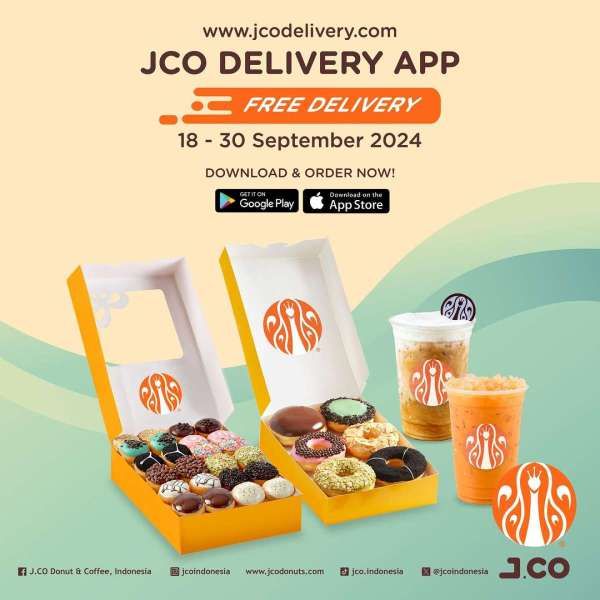 Promo J.CO Delivery 18-30 September 2024