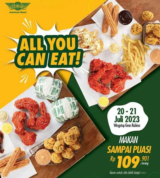 Promo Wingstop All You Can Eat 
