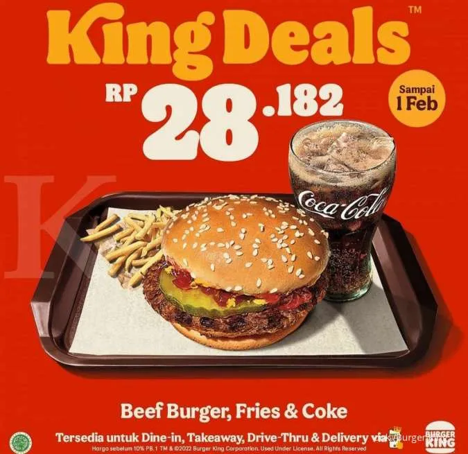 Promo Burger King 