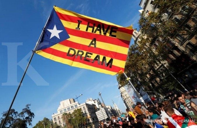 Referendum, bank besar di Catalunya pilih pindah