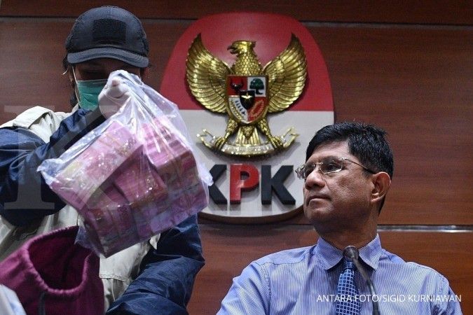 KPK amankan uang Rp 500 juta dan S$ 25 ribu dari OTT pejabat PUPR