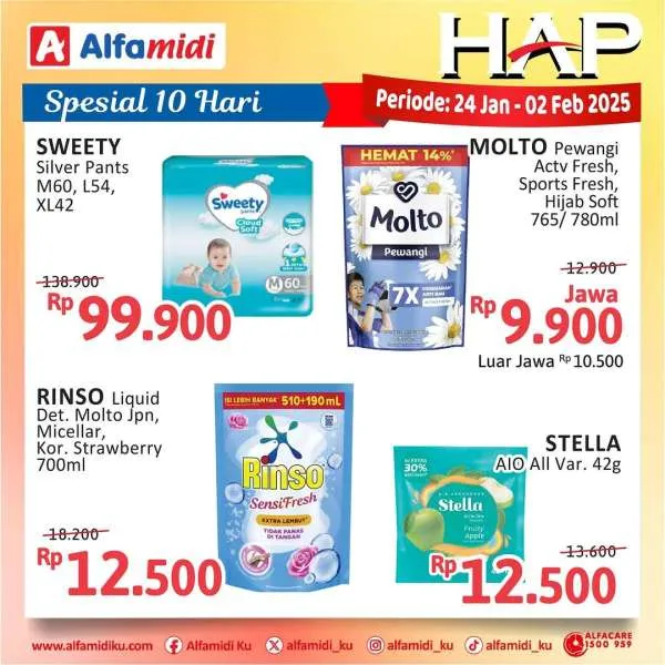 Promo Alfamidi Hemat Satu Pekan Periode 24 Januari-2 Februari 2025