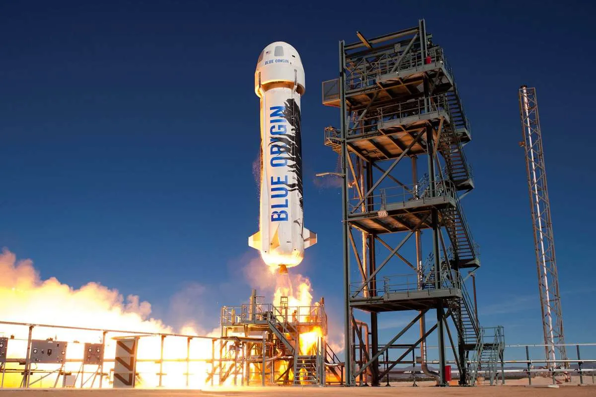 Wow roket Jeff Bezos telah sukses uji coba teknologi pendaratan ke Bulan 