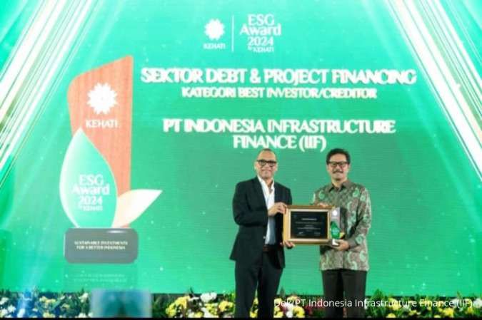 IIF Raih Penghargaan ESG Award 2024: Komitmen Pembiayaan Infrastruktur Berkelanjutan