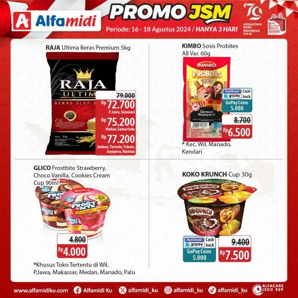 Promo JSM Alfamidi Spesial Kemerdekaan Periode 16-18 Agustus 2024