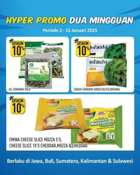 Promo Hypermart Dua Mingguan Periode 2-15 Januari 2024