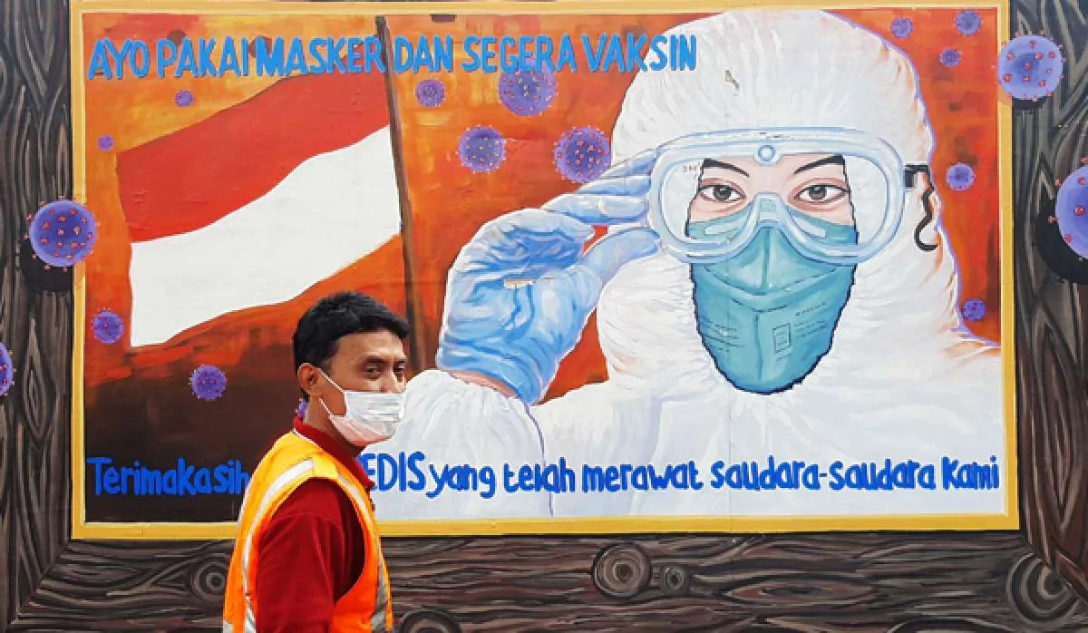 UPDATE Covid-19 Indonesia, 6 April: Tambah 2.400 Kasus Baru, Meninggal 43