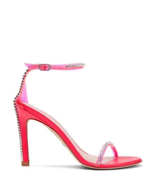 High heels pink, Nudist Glam 100 dari Stuart Weitzman