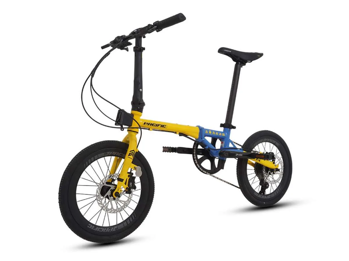 Masih gres! Harga sepeda lipat Pacific Flux Minions tak bikin isi dompet kandas