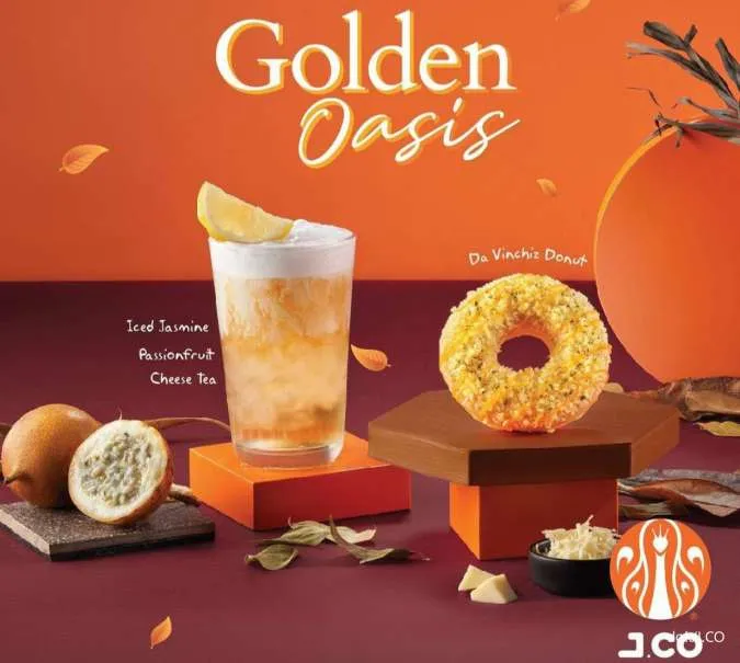 Menu baru J.CO Golden Oasis