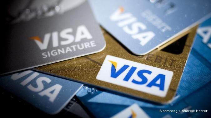 Digugat monopoli, Visa & Mastercard bayar US$ 6 M