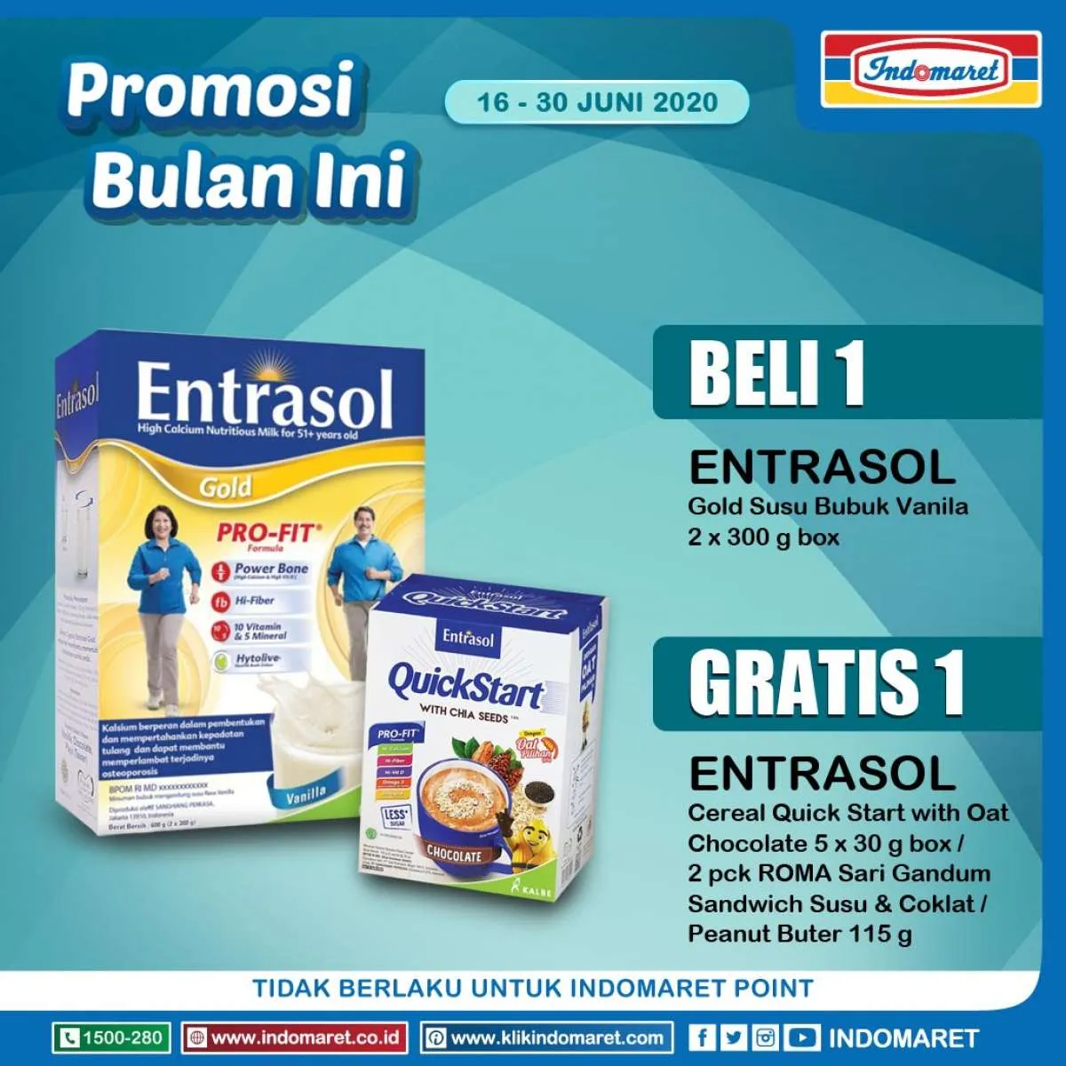 Promo Indomaret Bulan Ini terbaru masih berlaku, 1-15 Juli 2020!