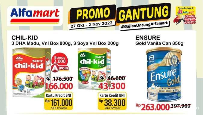 Katalog Promo Alfamart Gantung Periode 27 Oktober-2 November 2023, Cek di Sini!