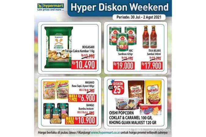 Promo JSM Hypermart 31 Juli 2021, ada program Hyper Diskon Weekend!