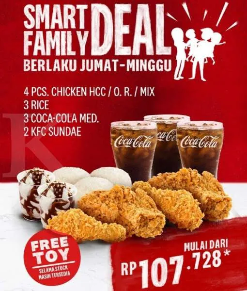 Promo KFC Smart Family Deals spesial Imlek