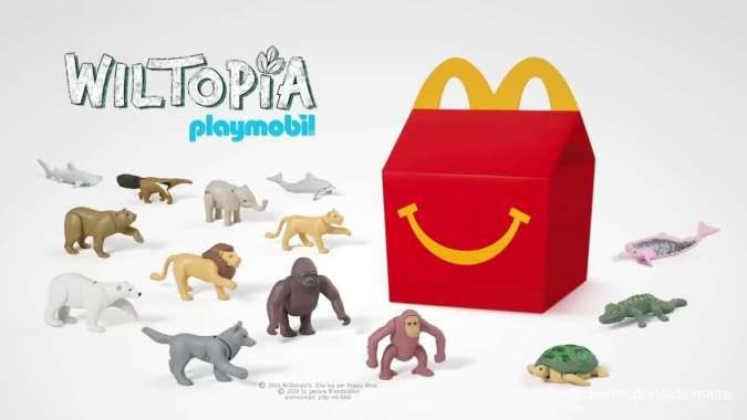 Happy Meal Wiltopia di Promo McD 1-13 Juni 2024 Edisi Satwa Liar