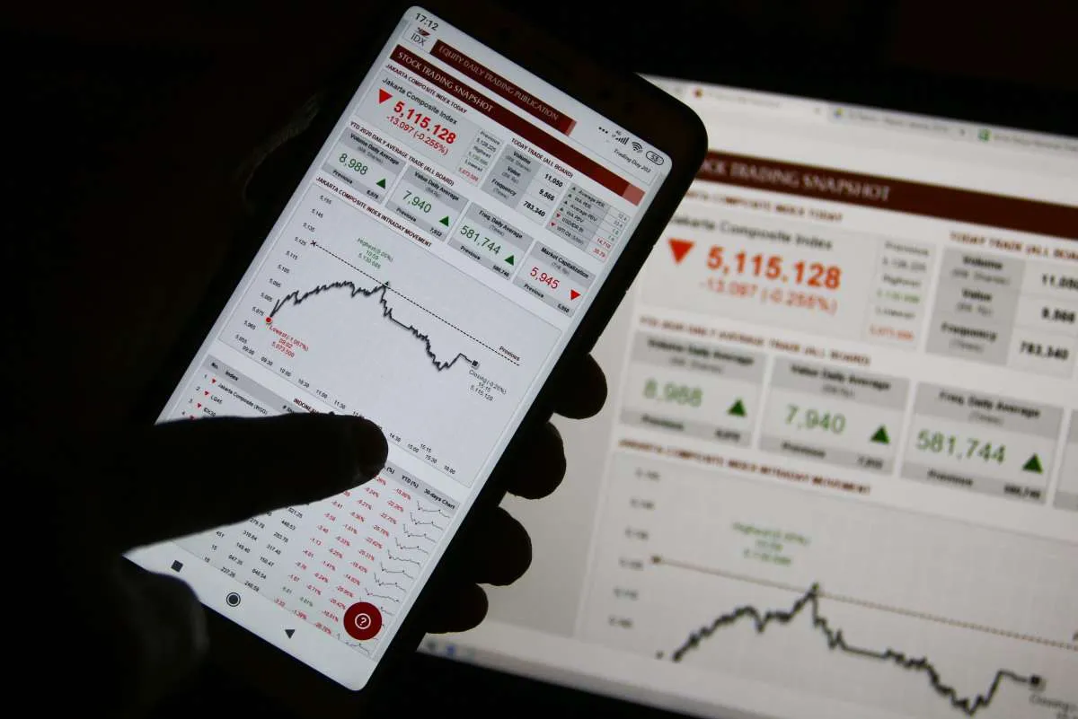 IHSG turun 0,92% ke 5.458 pada perdagangan Kamis (12/11), asing beli ASII, BBCA, TLKM