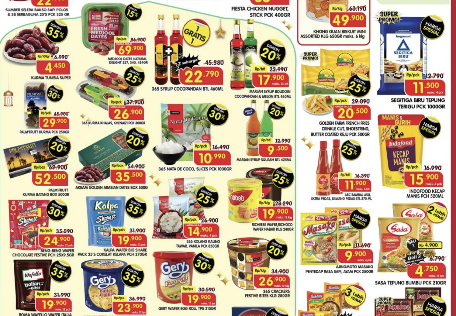 Promo Superindo Weekday Periode 17-20 Maret 2025