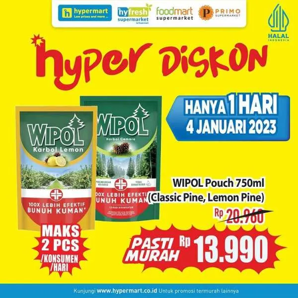 Promo Hypermart 3-5 Januari 2023, Promo Hyper Diskon Weekday Terbaru