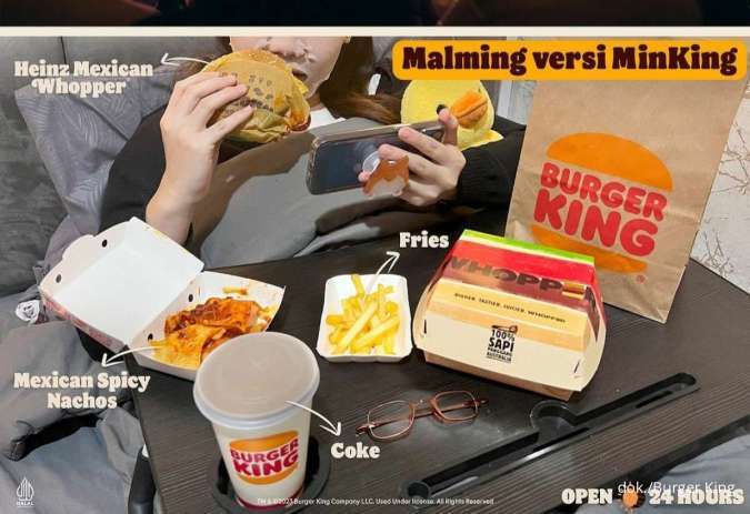 Promo Akhir Tahun 2023, Kupon Desember Burger King Dapat Banyak Voucher Diskon