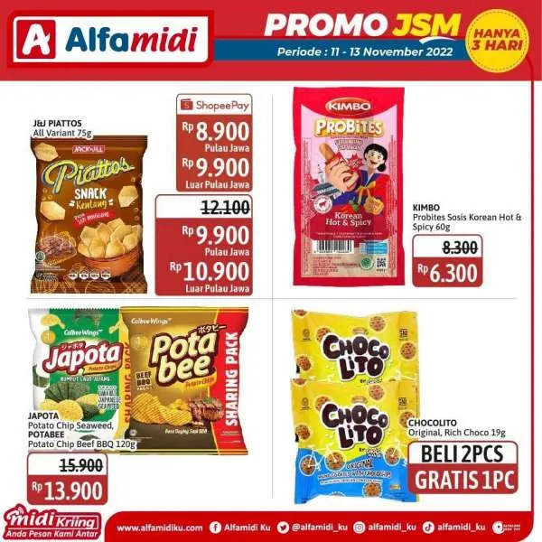 Promo JSM Alfamidi Periode 11-13 November 2022