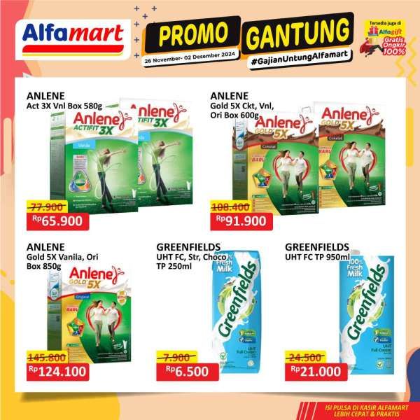 Promo Alfamart Gantung 26 November-2 Desember 2024