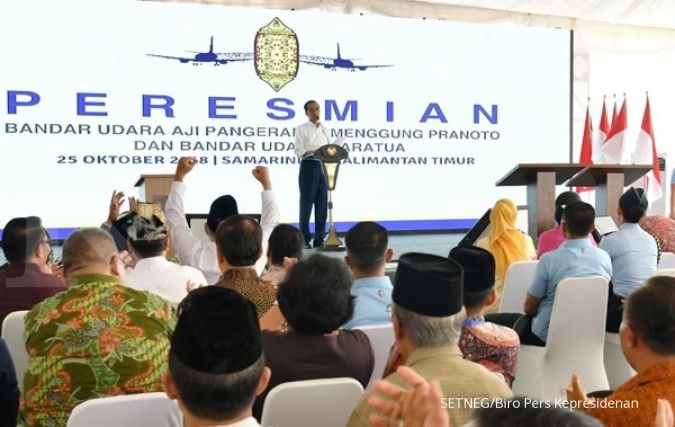 Jokowi resmikan Bandara APT Pranoto di Samarinda