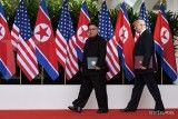 Bujuk Korea Utara serahkan program nuklirnya, Trump sebut Kim Jong Un sebagai teman
