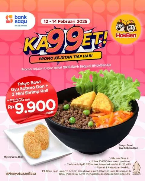 Promo Hokben Kejutan Tiap Hari