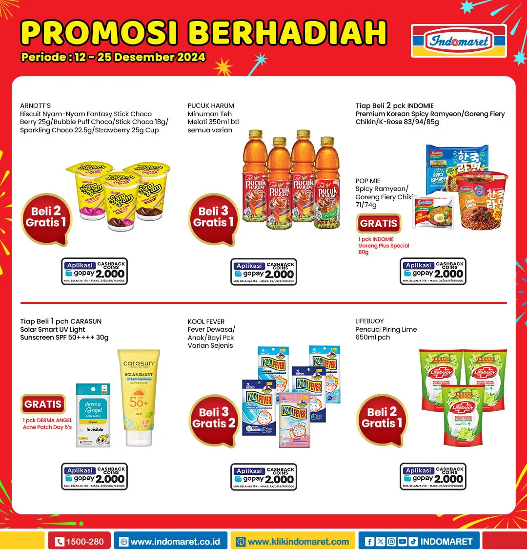 Promo Berhadiah Indomaret Periode 12-25 Desember 2024