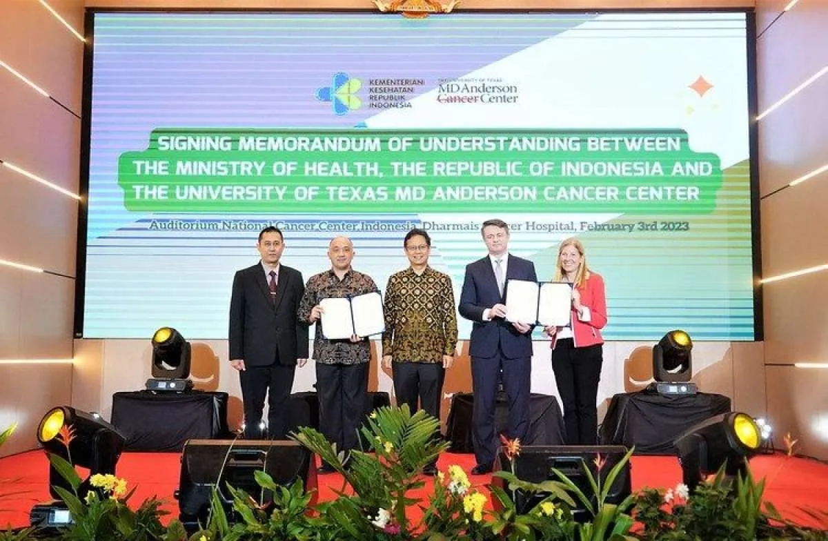 Kemenkes dan MD Anderson Cancer Center Jalin Kerja Sama Atasi Kanker