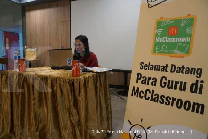 Mcdonalds Indonesia Memanfaatkan 150 Party Room Menjadi Ruang Kelas Daring Yang Aman Dan Nyaman Untuk Guru