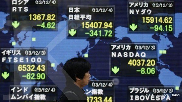 Bursa Asia terseret anjloknya bursa China