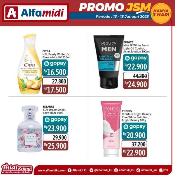 Katalog Promo JSM Alfamidi Periode 13-15 Januari 2023, Dapatkan Harga Spesial