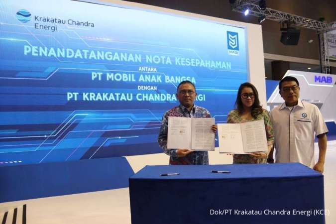 PT Krakatau Chandra Energi Dukung Ekosistem Electric Vehicle bersama PT MAB