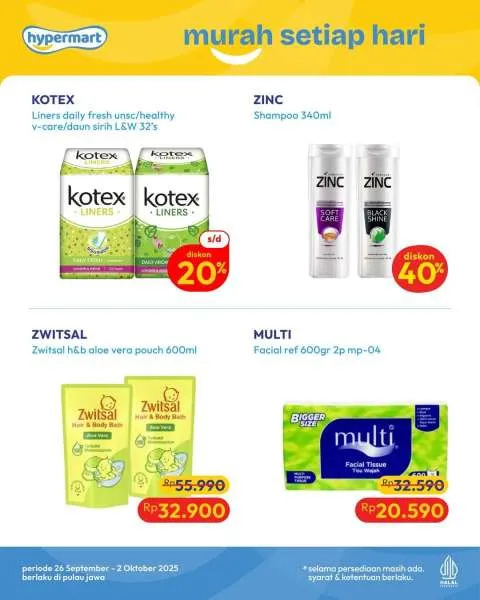 Promo JSM Hypermart Hyper Diskon Weekend Periode 26-29 September 2025