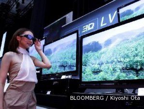 Sharp ramaikan pasar TV berteknologi 3D di Indonesia