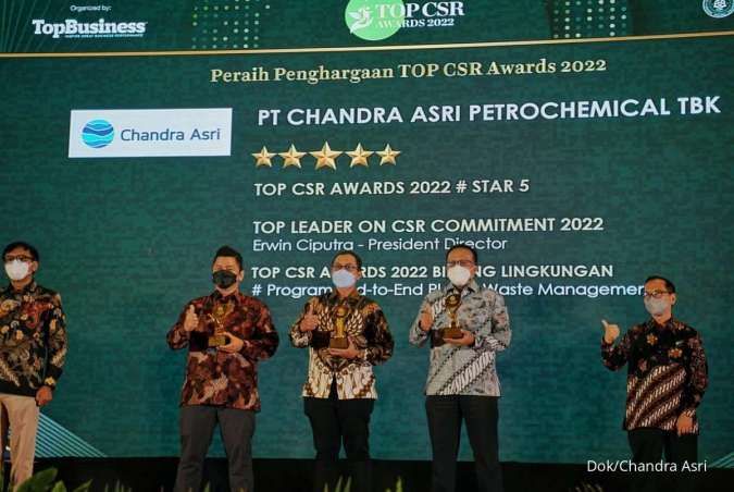 Chandra Asri Raih 3 Kategori Penghargaan pada TOP CSR Award 2022