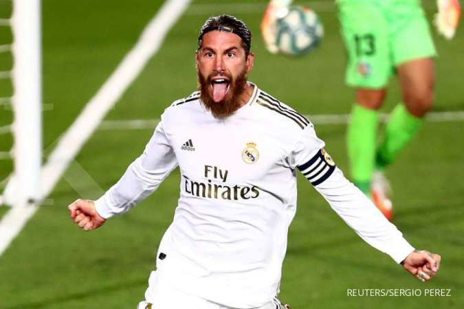 Sergio Ramos jelang laga Elche vs Real Madrid di La Liga Spanyol
