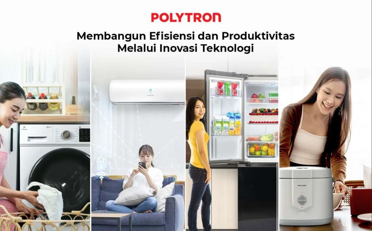 Fokus pada Inovasi Teknologi, Polytron Rilis Berbagai Lini Produk Rumah Tangga Baru